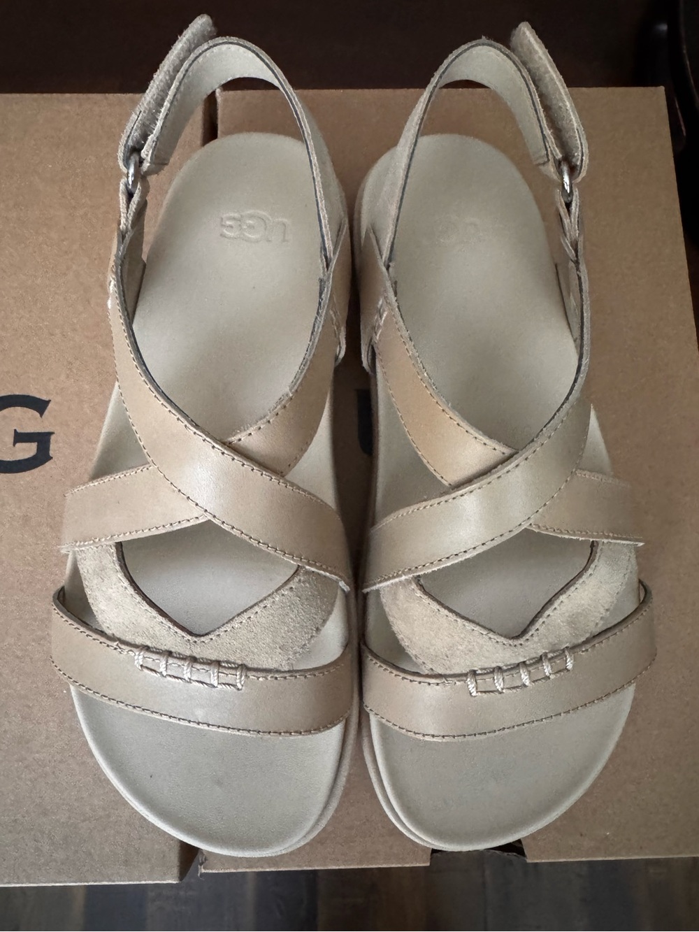 ✅NEW “UGG”  Women's Solivan Y-Strap Sandals